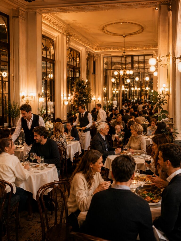 Zaterdagavond, alles bezet